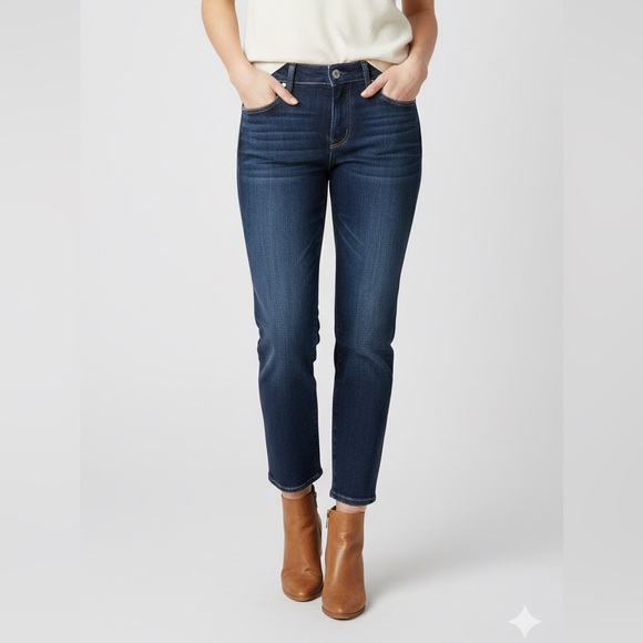 Ag Adriano Goldschmied Denim - AG Adriano Goldschmied Women’s Indigo Relaxed Cropped Jeans